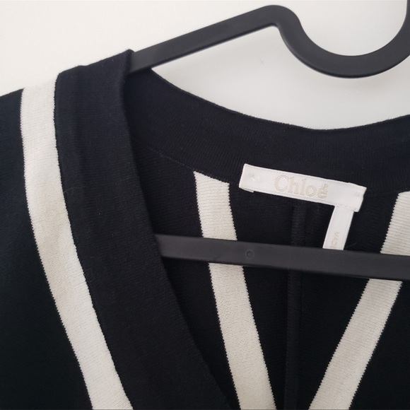 Chloe cotton v-neck sweater - Picture 7 of 9